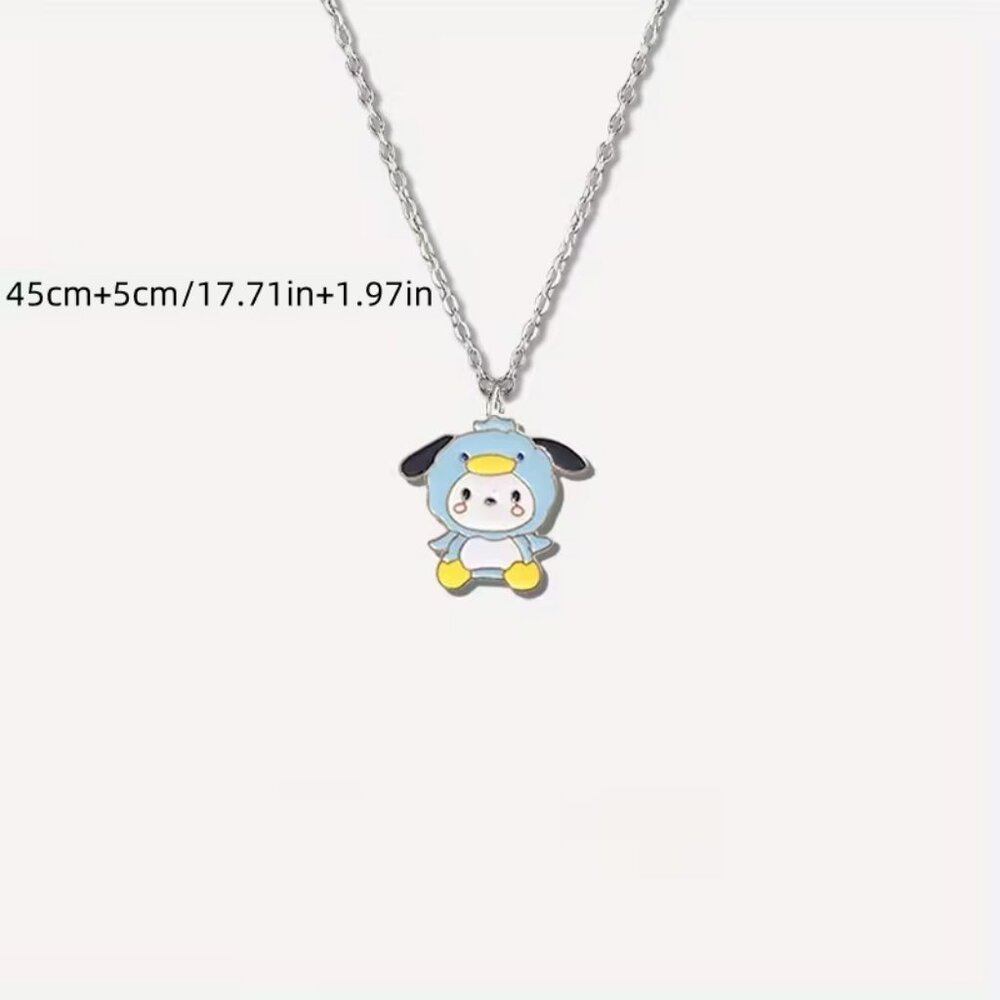 YES💲1⃣⏩▶Cute Blue Penguin Pendant Necklace Hello Kitty Friend